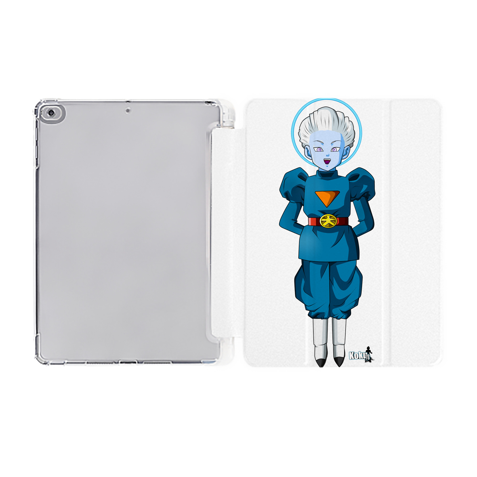 （画像用） ドラゴンボール DRAGON BALL IPad ケース ペン収納付き 三つ折りスタンド PUレザー×シリコン 対応機種9.5/10.5/10.9インチ